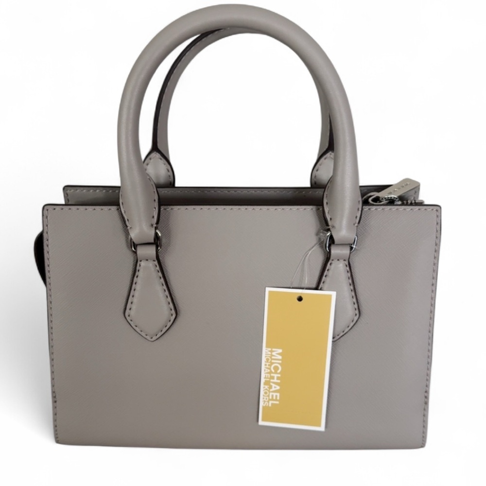 NWT Michael Kors TAUPE Satchel - Picture 4 of 8